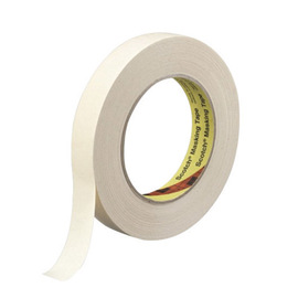 3M™ 0.71" X 60.14 yd Beige Scotch® 232 6.3 mil Crepe Paper Masking Tape