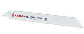 Lenox® Lazer®/POWER BLAST™ Technology 1" X .042" X 6" Bi-Metal Reciprocating Saw Blade 10 Teeth Per Inch