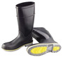 Dunlop® Protective Footwear Size 11 Flex3™ Black 15" Polyblend/PVC Knee Boots