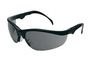 MCR Safety® Klondike® Plus Black Safety Glasses With Gray UV Anti-Fog Lens