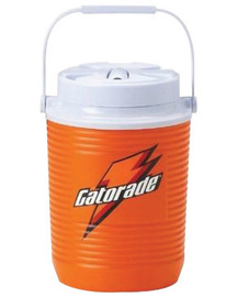 Gatorade® 1 Gallon Orange And White Cooler