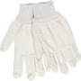 MCR Safety Large 12" Natural 24 Ounce Heavy Weight Cotton/Polyester/Terry Cloth Heat Resistant Gloves With 4" Knit Wrist And Straight Thumb