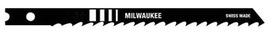 Milwaukee® 9/32" X 4" General Purpose Jig Saw Blade 8 Teeth Per Inch