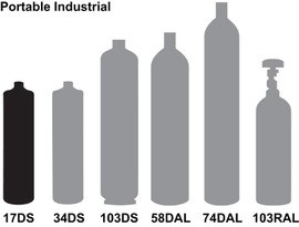 100PPM Isobutylene, Balance Air Certified Reference Material, 17 Steel Disposable Cylinder, CGA 600