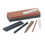 Norton® 5" X 2" X 3/4" Coarse/Fine India® IB45 Aluminum Oxide Rectangular Combination Grit Benchstone