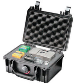 Pelican™ Protector® .06 cu ft Black Polypropylene Equipment Case