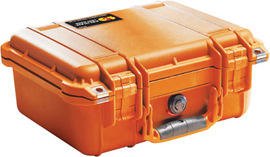 Pelican™ Protector® .31 cu ft Orange Polypropylene Equipment Case