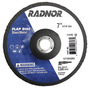 RADNOR™ 7" X 7/8" 40 Grit Type 29 Flap Disc