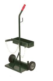 RADNOR™ 2 Cylinder Cart With Semi-Pneumatic Wheels And Ergonomic Handle