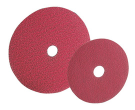 RADNOR™ 5" X 7/8" 24 Grit Ceramic Fiber Disc