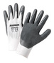 RADNOR™ X-Small 13 Gauge Nitrile Palm And Finger Coated Work Gloves With Nylon Liner And Knit Wrist