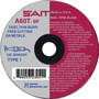 United Abrasives 2" X 1/16" X 3/8" SAIT Aluminum Oxide Type 1 / Type 41 Cut Off Wheel