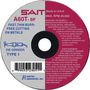 United Abrasives 3" X 1/16" X 1/4" SAIT Aluminum Oxide Type 1 / Type 41 Cut Off Wheel