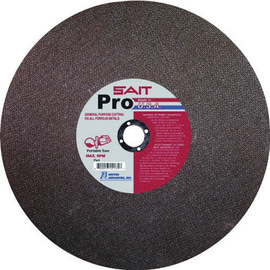 United Abrasives 12" X 1/8" X 20MM SAIT Pro Aluminum Oxide Type 1 / Type 41 Cut Off Wheel