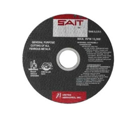 United Abrasives 14" X 3/32" X 1" Iron Worker™ Aluminum Oxide Type 1 / Type 41 Chop Saw Wheel