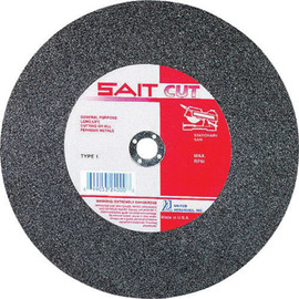 United Abrasives 18" X 3/16" X 1" SAIT Aluminum Oxide Type 1 / Type 41 Cut Off Wheel