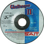 United Abrasives 4 1/2" X 1/8" X 7/8" Challenger II™ 36 Grit Aluminum Oxide Type 29 Grinding Wheel