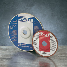 United Abrasives 7" X 7/8" SAIT Aluminum Oxide Type 27 Grinding Wheel