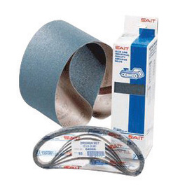 United Abrasives 1/2" W X 24" L SAIT 80 Grit Zirconia Alumina File Sander Abrasive Belt