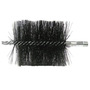 Weiler® 4" X 4 1/2" Steel Round Flue Brush