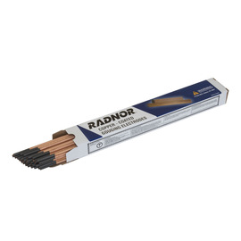 RADNOR™ 5/32" X 12" DC Pointed Copperclad Arc Gouging Electrode (50 Each Per Box) RADNOR™ 5/32" X 12" DC Pointed Copperclad Arc Gouging Electrode (50 Each Per Box)