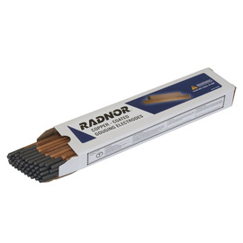 RADNOR™ 1/4" X 12" DC Pointed Copperclad Arc Gouging Electrode (50 Each Per Box) RADNOR™ 1/4" X 12" DC Pointed Copperclad Arc Gouging Electrode (50 Each Per Box)