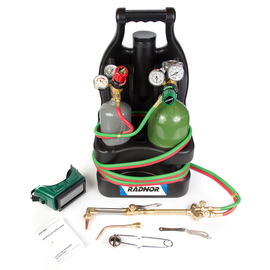 RADNOR™ Victor® Style Tote® Light Duty Acetylene Brazing/Cutting/Welding Outfit CGA-200 (Gas Not Included) RADNOR™ Victor® Style Tote® Light Duty Acetylene Brazing/Cutting/Welding Outfit CGA-200 (Gas Not Included)