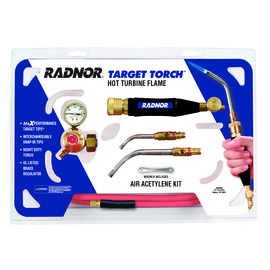 RADNOR™ Target Torch™ 12" X 17.5" Acetylene Soldering/Brazing Torch Kit RADNOR™ Target Torch™ 12" X 17.5" Acetylene Soldering/Brazing Torch Kit