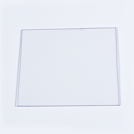 RADNOR™ 4 1/2" X 5 1/4" Clear Polycarbonate Inside Cover Plate RADNOR™ 4 1/2" X 5 1/4" Clear Polycarbonate Inside Cover Plate