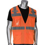 RADNOR™ Large Hi-Viz Orange Polyester Mesh Vest