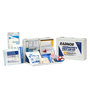 RADNOR™ White Metal Portable/Wall Mount 25 Person First Aid Kit RADNOR™ White Metal Portable/Wall Mount 25 Person First Aid Kit