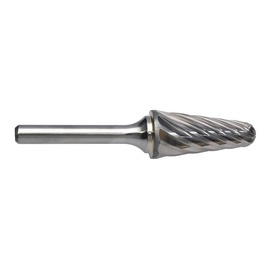 RADNOR™ SL-6FM 5/8" X 1 5/16" Radius Cone Shape Aluminum Cut Carbide Burr