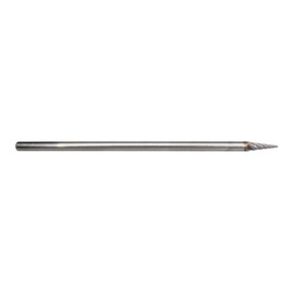 RADNOR™ SM-2L6FM 1/4" X 3/4" Pointed Cone Shape Aluminum Cut Carbide Burr