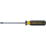 Stanley® 6" Yellow/Black Steel Screwdriver