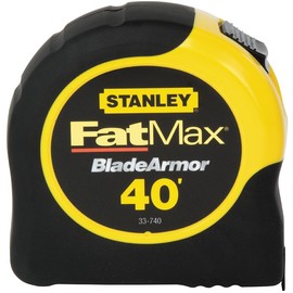 Stanley® FatMax® 1 1/4" X 40' Black And Yellow Tape Measure With Multi-Catch Hook Stanley® FatMax® 1 1/4" X 40' Black And Yellow Tape Measure With Multi-Catch Hook