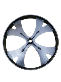 Saf-T-Cart Wheel With Steel Wheels