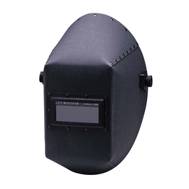 SureWerx Jackson Safety® Huntsman Black Vulcanized Fiber Shell Fixed Front Welding Helmet With 2" X 4 1/2" Shade 10 Lens SureWerx Jackson Safety® Huntsman Black Vulcanized Fiber Shell Fixed Front Welding Helmet With 2" X 4 1/2" Shade 10 Lens