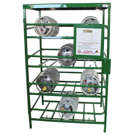 Saf-T-Cart Steel 12 Cylinder Cage Saf-T-Cart Steel 12 Cylinder Cage