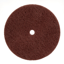 Standard Abrasives™ 6.0" X 0.5" Very Fine Grade Aluminum Oxide Standard Abrasives™ Red Disc