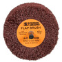 Standard Abrasives™ 3.0" X 2.0" X 0.25" Medium Grade Aluminum Oxide Standard Abrasives™ Red Brush