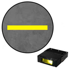 Visual Workplace Inc 50W Yellow Line Virtual Safety LED Projector