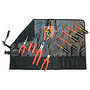 Salisbury by Honeywell Orange Steel and Rubber Dipped Tool Roll 9-Piece Electric Roll Insulated Tool Kit Salisbury by Honeywell Orange Steel and Rubber Dipped Tool Roll 9-Piece Electric Roll Insulated Tool Kit