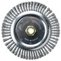 Weiler® 7" X 5/8" - 11" Roughneck® Steel Knot Wire Wheel Brush Weiler® 7" X 5/8" - 11" Roughneck® Steel Knot Wire Wheel Brush