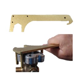 Airgas® Spark Free Multipurpose Cylinder Wrench for Cylinder Nuts, Caps and Valves Airgas® Spark Free Multipurpose Cylinder Wrench for Cylinder Nuts, Caps and Valves